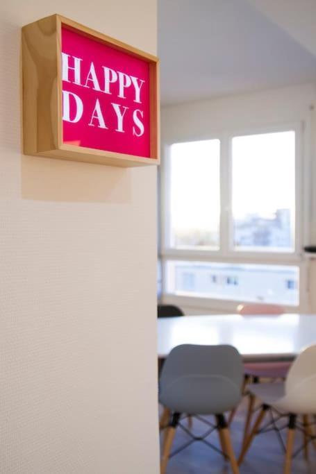 Le Happy Days -Grand T4 Convivial Lejlighed Dijon Eksteriør billede